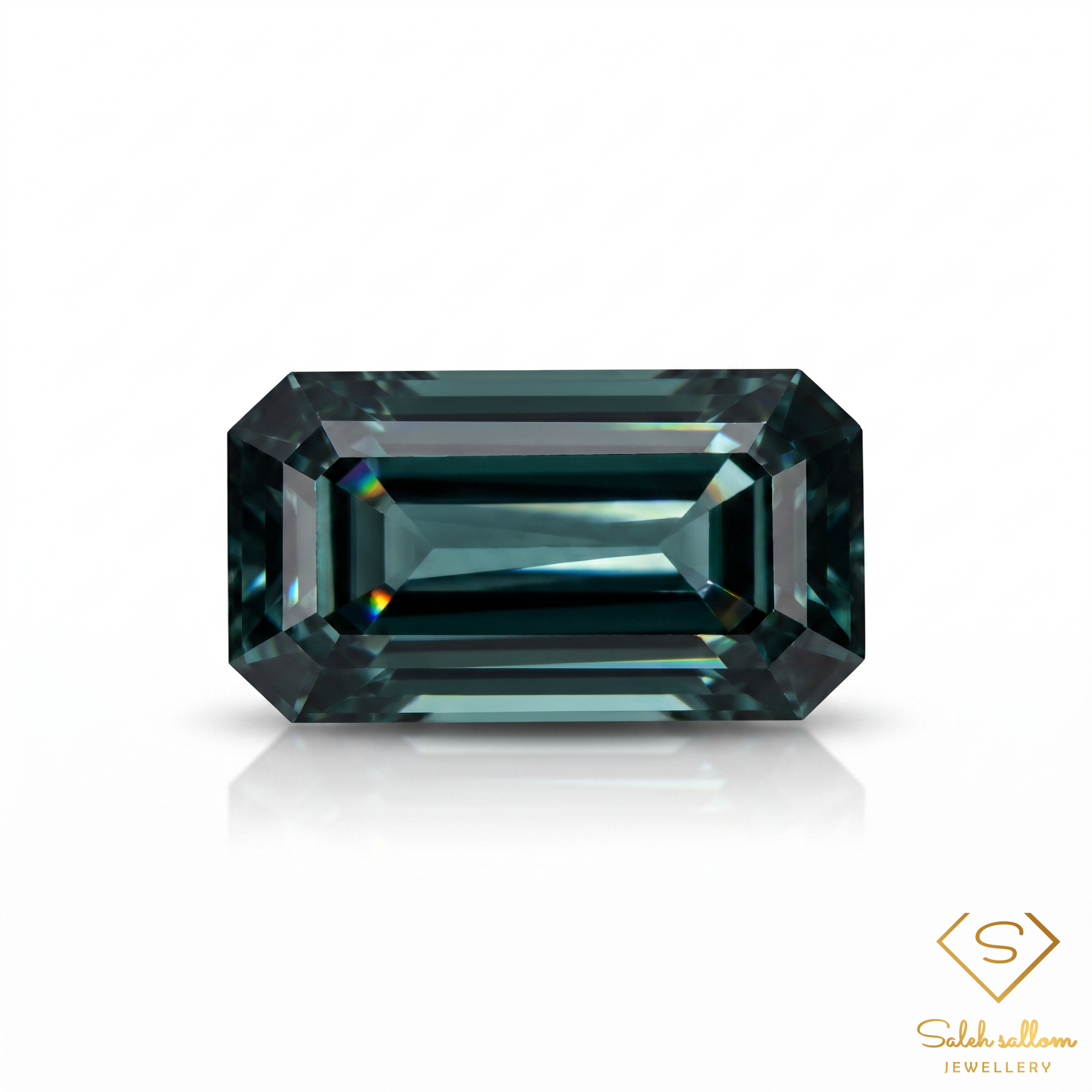 4.84 Ct Natural Unheated Green Tourmaline Octagon Cut Nigeria Gemstone