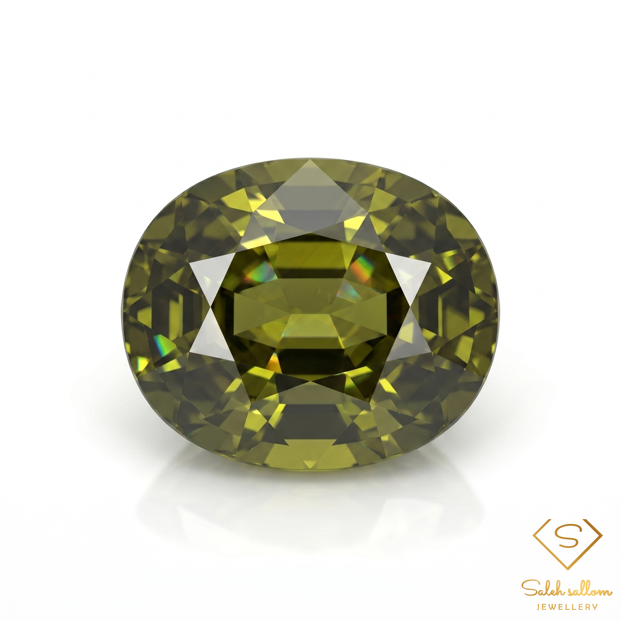 2.47 Ct Natural Unheated Chrome Tourmaline VVS Oval Cut Loose Gemstone Main image