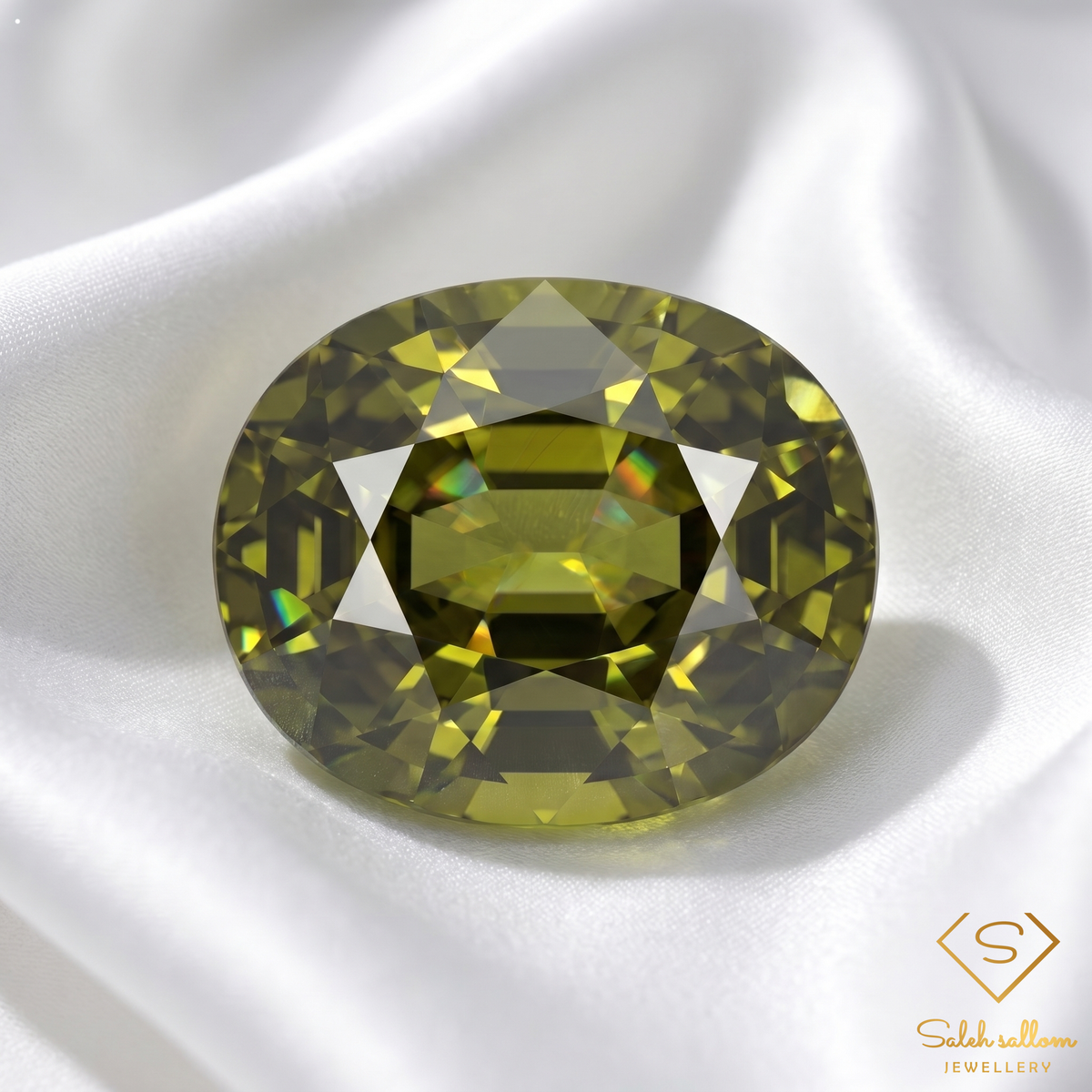 2.47 Ct Natural Unheated Chrome Tourmaline VVS Oval Cut Loose Gemstone