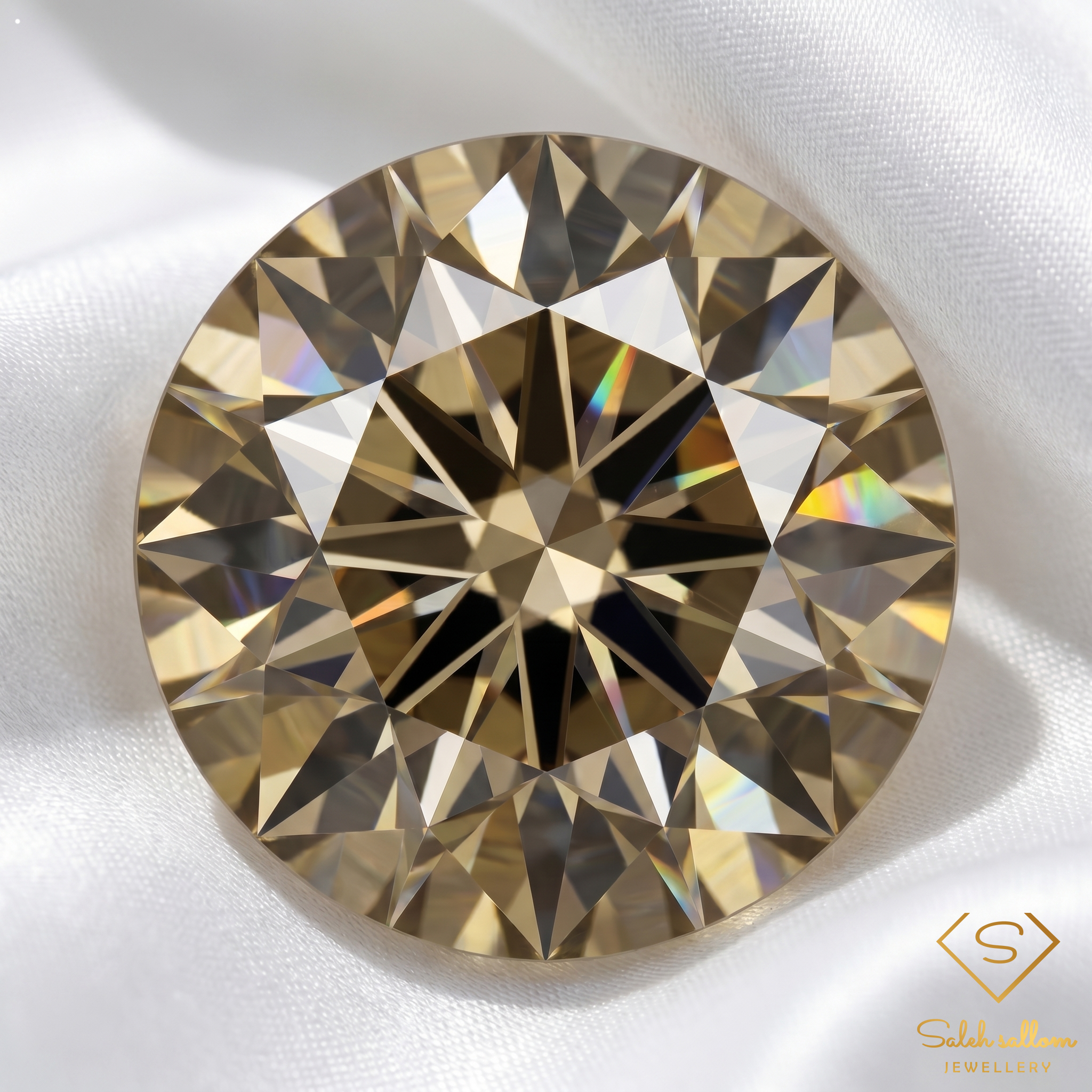 2.17 Ct Natural Unheated Green Tourmaline Round Cut Loose Gemstone Secondary image