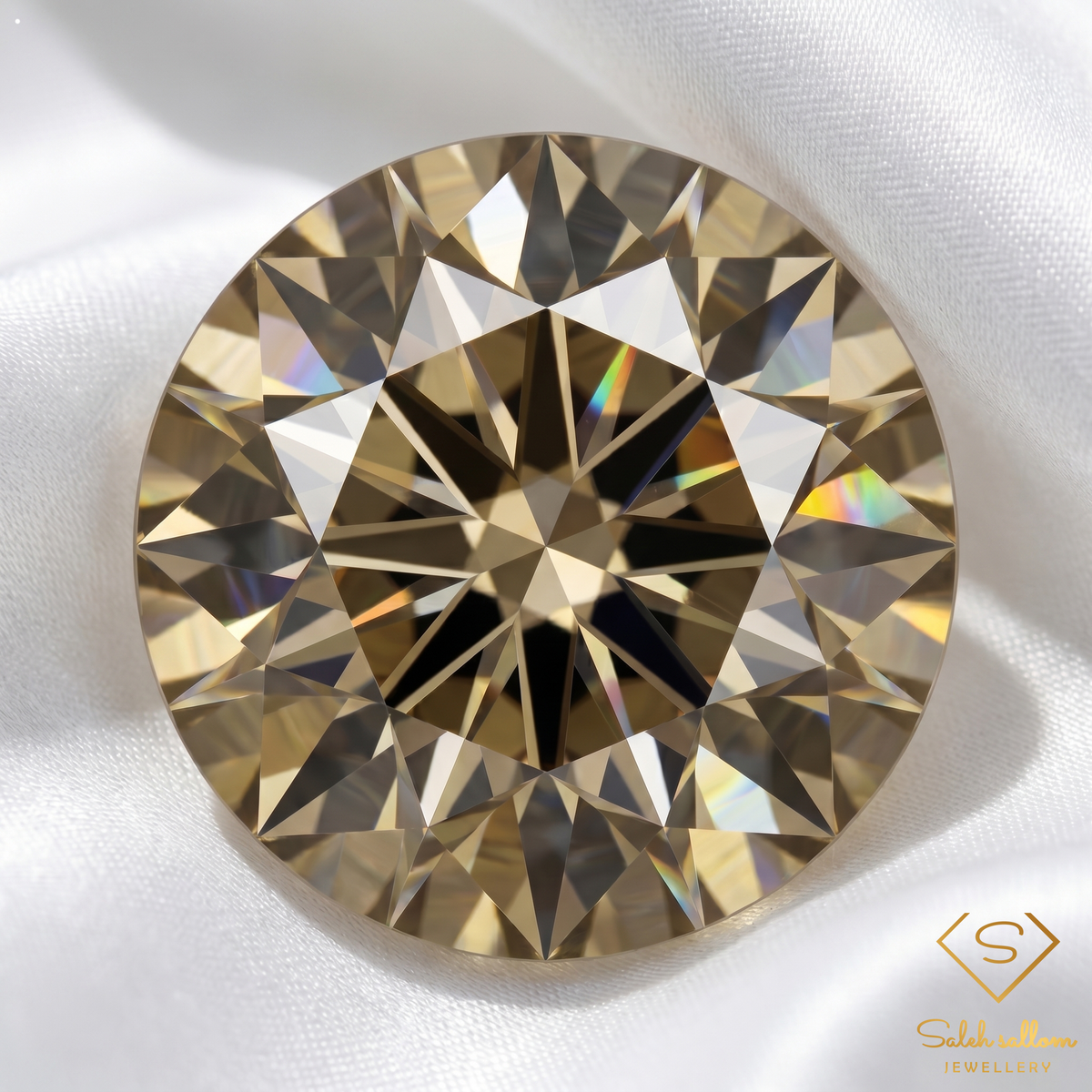 2.17 Ct Natural Unheated Green Tourmaline Round Cut Loose Gemstone