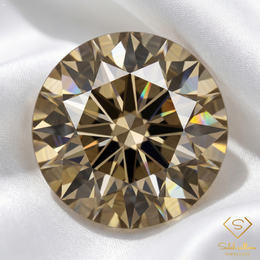 2.17 Ct Natural Unheated Green Tourmaline Round Cut Loose Gemstone