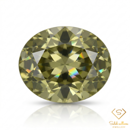 0.81 Ct Natural Unheated Greenish Yellow Tourmaline VS Clarity Oval Cut African Gemstone