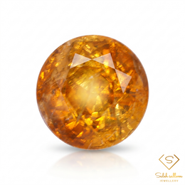2.26 Ct Natural Unheated Yellow Tourmaline Semi-Round Cut African Gemstone