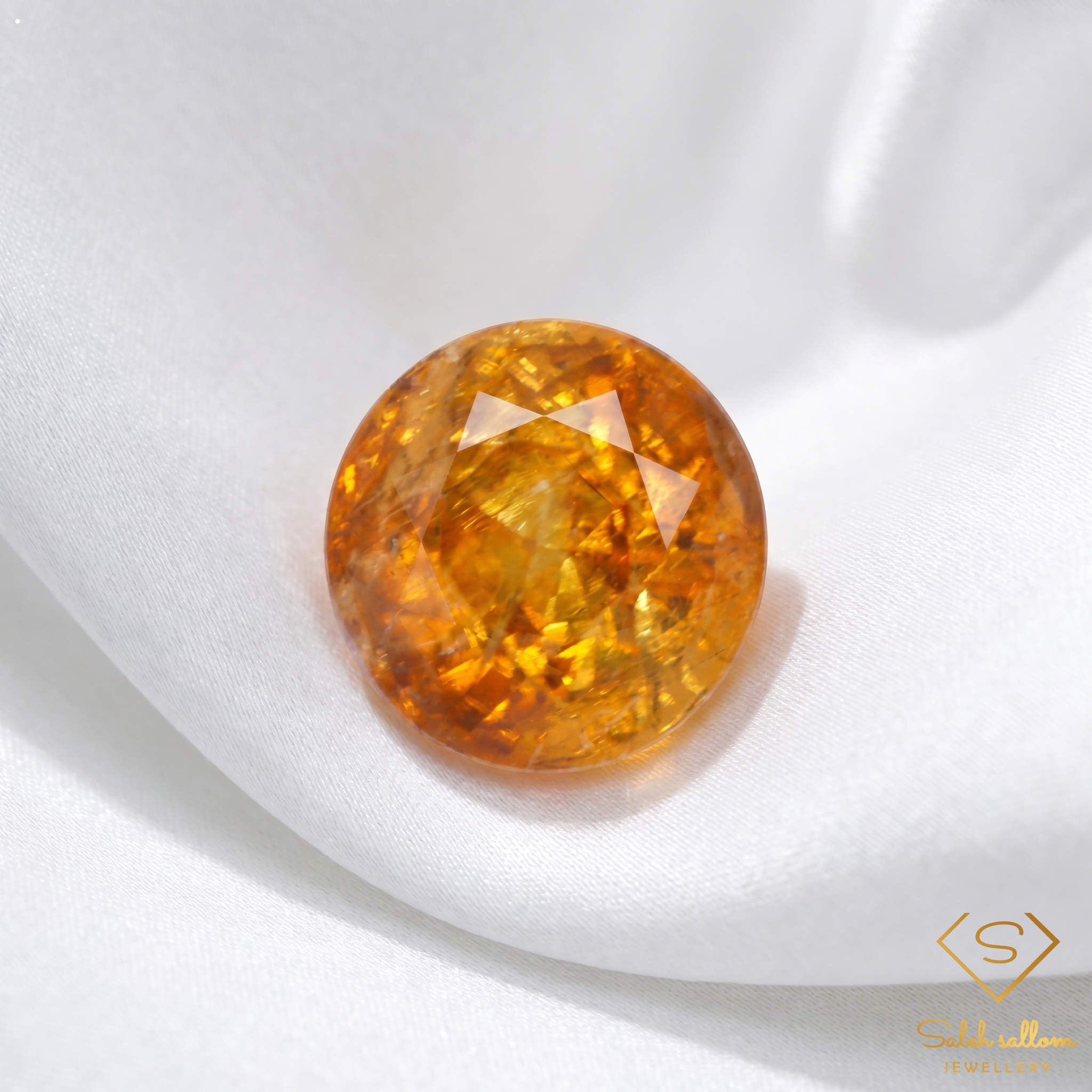 2.26 Ct Natural Unheated Yellow Tourmaline Semi-Round Cut African Gemstone Secondary image