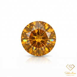 3.06 Ct Natural Unheated Greenish Yellow Tourmaline VS Clarity Round Cut Mozambique Gemstone