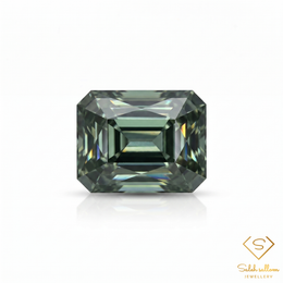 4.38 Ct Natural Unheated Green Tourmaline VS Clarity Octagon Cut Mozambique Gemstone