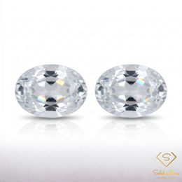 0.39 Ct Natural Unheated Light Blue Aquamarine Oval Cut Brazilian Gemstone