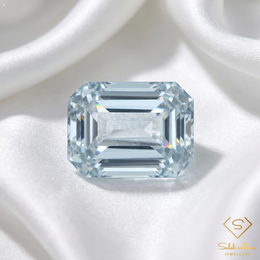 4.03 Ct Natural Unheated Light Blue Aquamarine Octagon Cut Tanzanian Gemstone