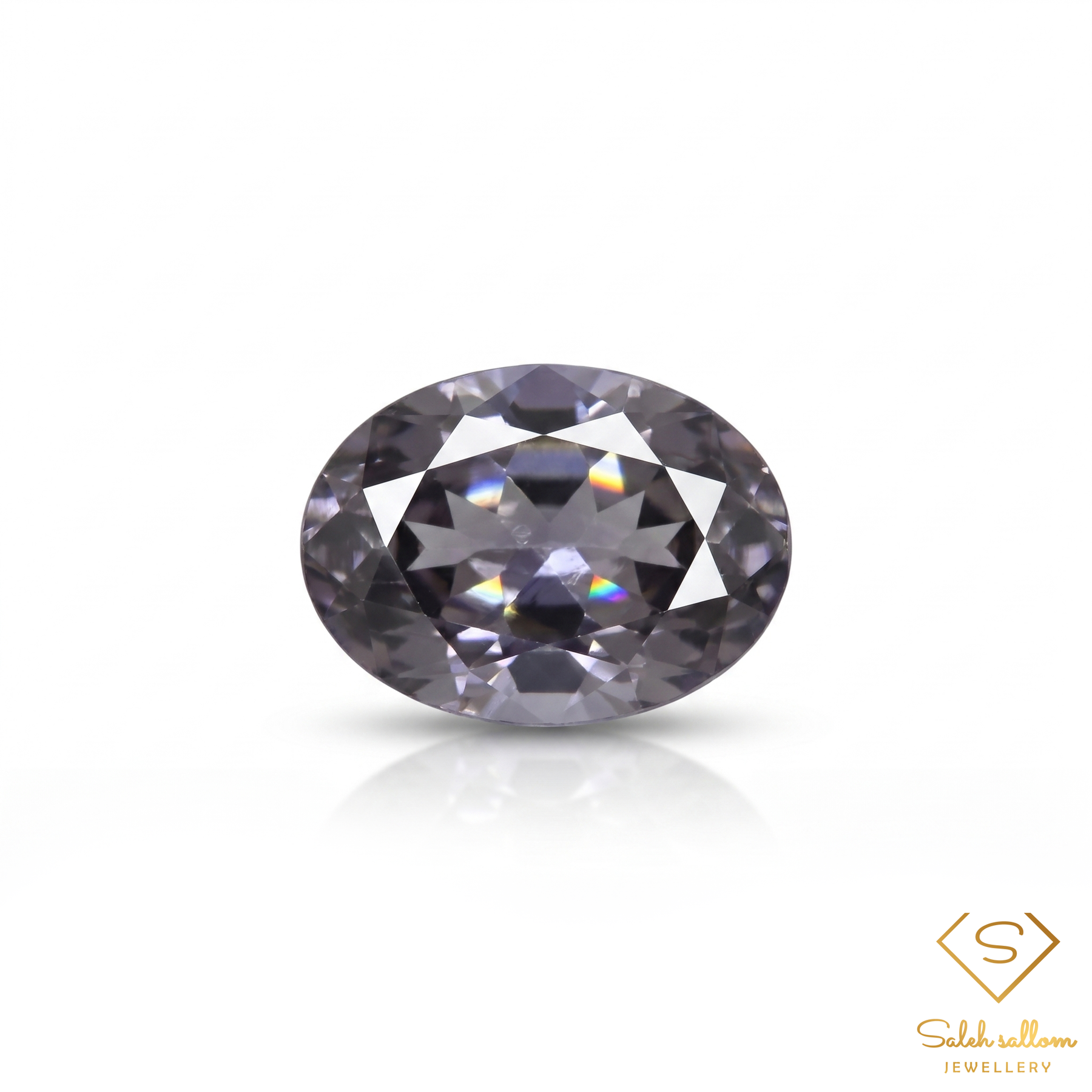 0.82 Ct Natural Blue Violet Tanzanite VS Clarity Oval Cut Tanzania Gemstone