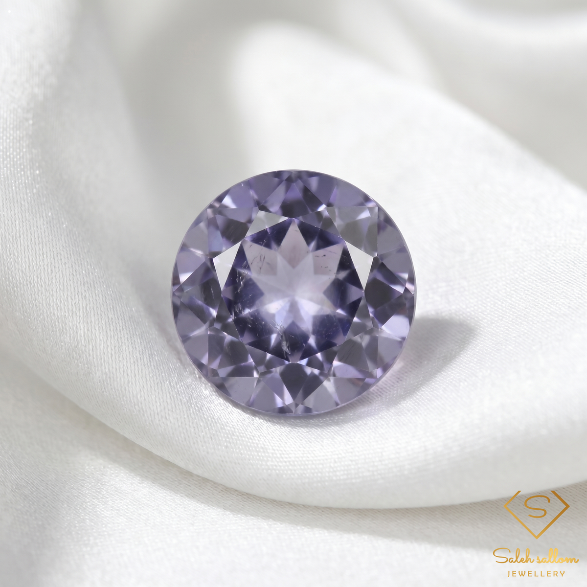 0.52 Ct Natural Blue Violet Tanzanite VVS Round Brilliant Cut Tanzania Gemstone
