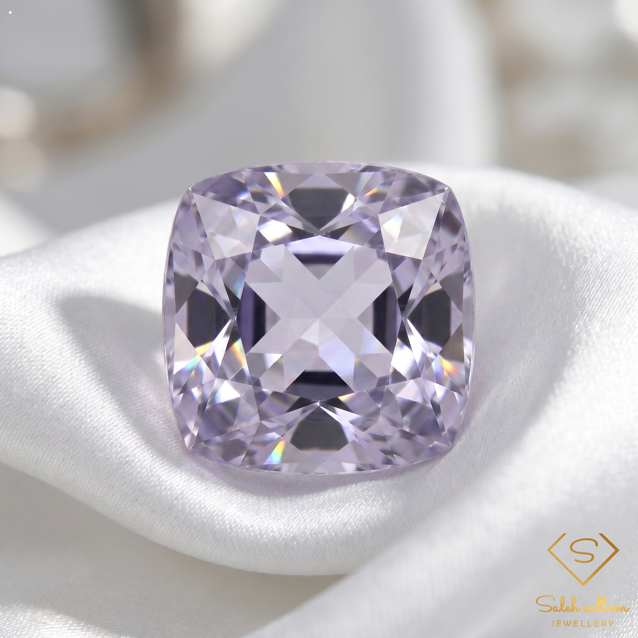 0.74 Ct Natural Blue Violet Tanzanite VS Clarity Cushion Cut Tanzania Gemstone Secondary image