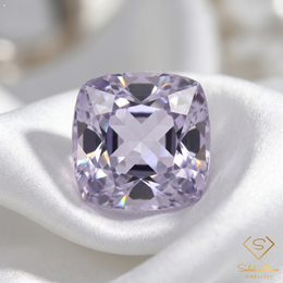 0.74 Ct Natural Blue Violet Tanzanite VS Clarity Cushion Cut Tanzania Gemstone