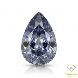 0.38 Ct Natural Blue Violet Tanzanite VS Clarity Pear Cut Tanzania Gemstone