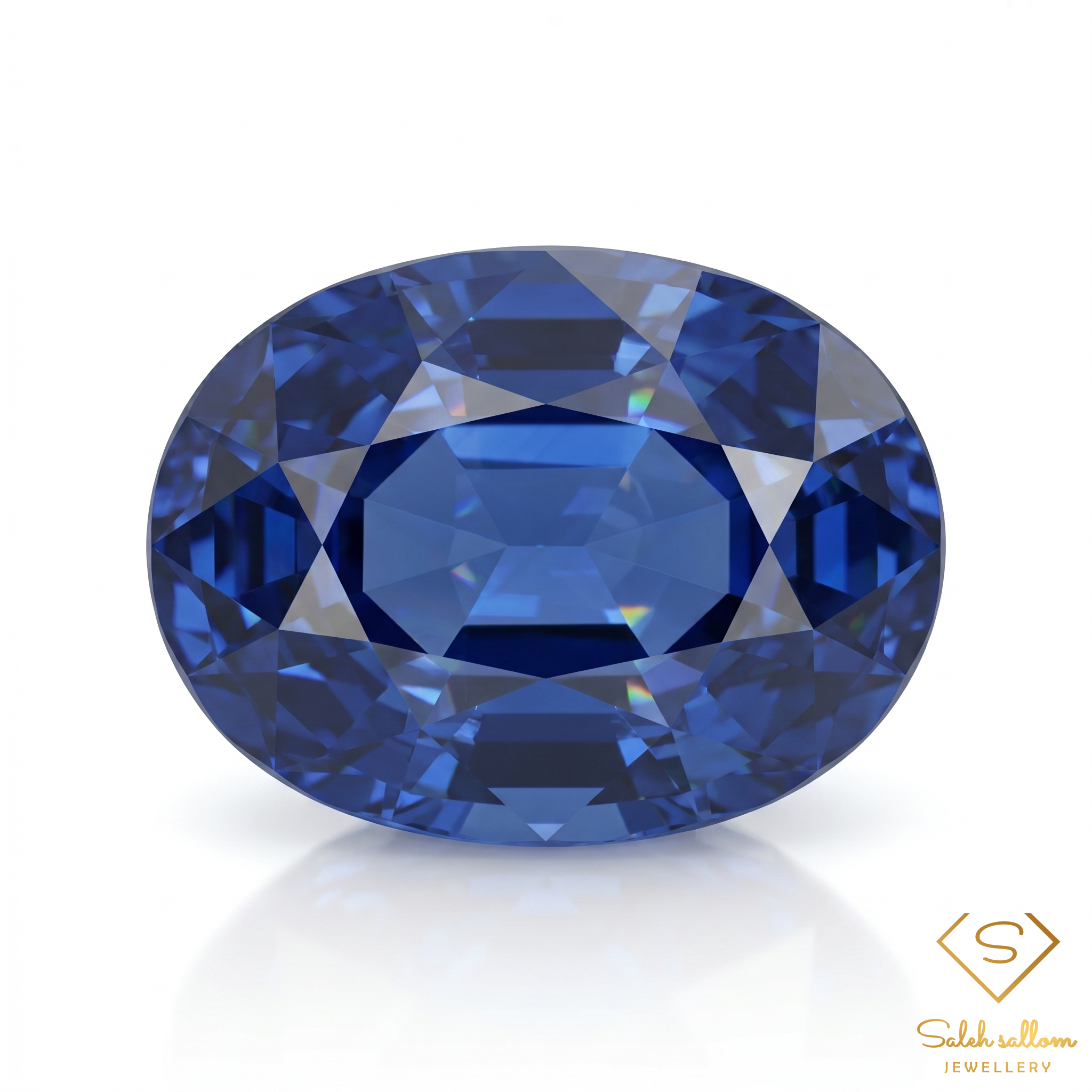 3.02 Ct Natural Untreated Blue Kyanite Oval Cut Gemstone from Nepal Main image