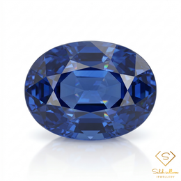 3.02 Ct Natural Untreated Blue Kyanite Oval Cut Gemstone from Nepal