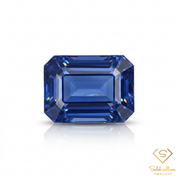 1.10 Ct Natural Untreated Blue Kyanite Octagon Cut Gemstone from Nepal