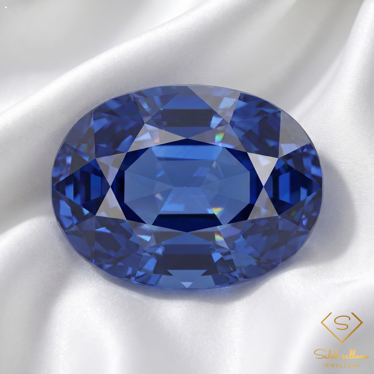 3.02 Ct Natural Untreated Blue Kyanite Oval Cut Gemstone from Nepal