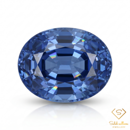 3.16 Ct Natural Untreated Blue Kyanite Oval Gemstone from Nepal