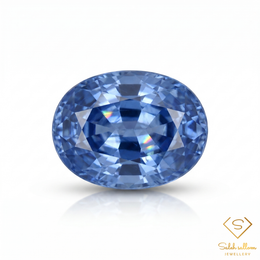 1.23 Ct Natural Untreated Blue Kyanite Oval Gemstone from Nepal