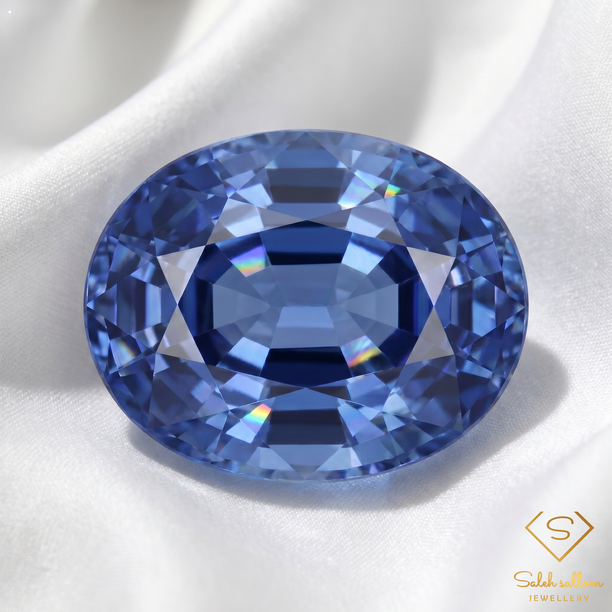 3.16 Ct Natural Untreated Blue Kyanite Oval Gemstone from Nepal