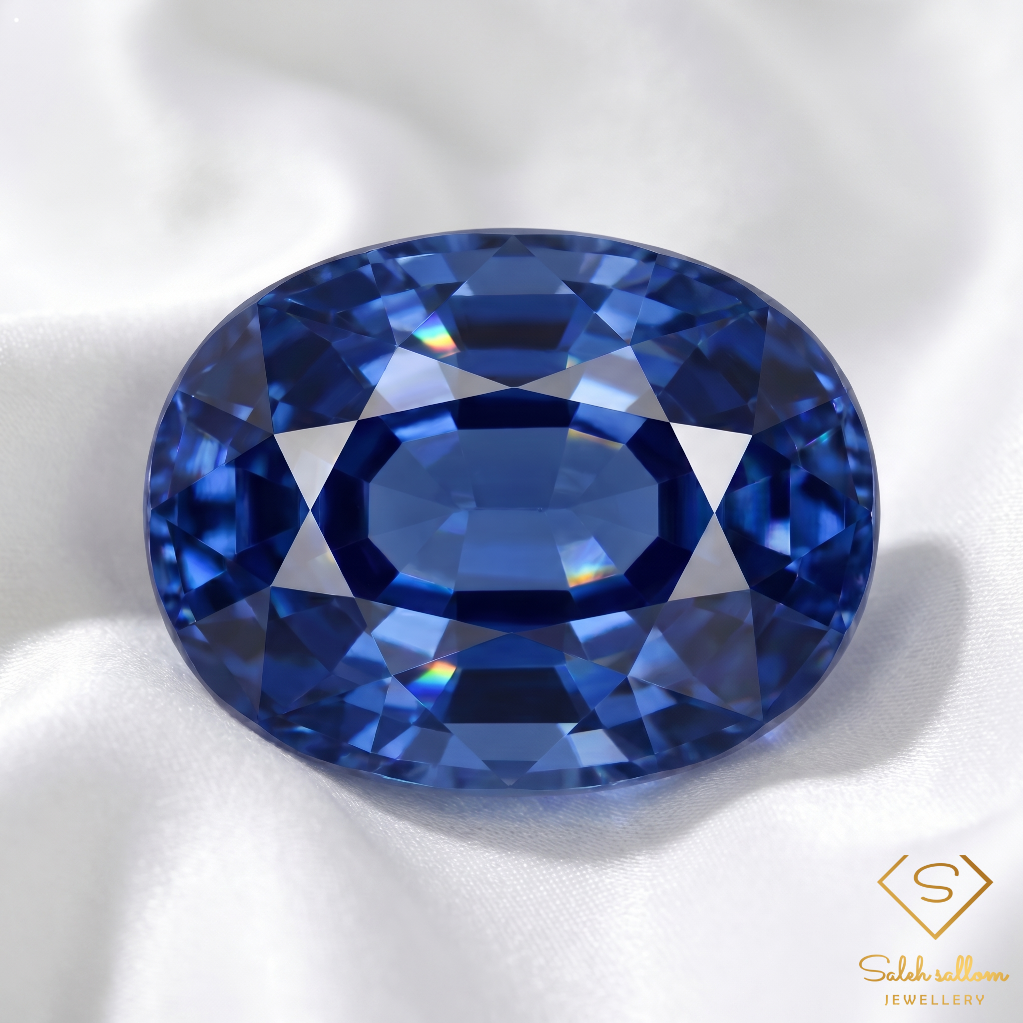 1.75 Ct Natural Untreated Blue Kyanite Oval Gemstone from Nepal Secondary image