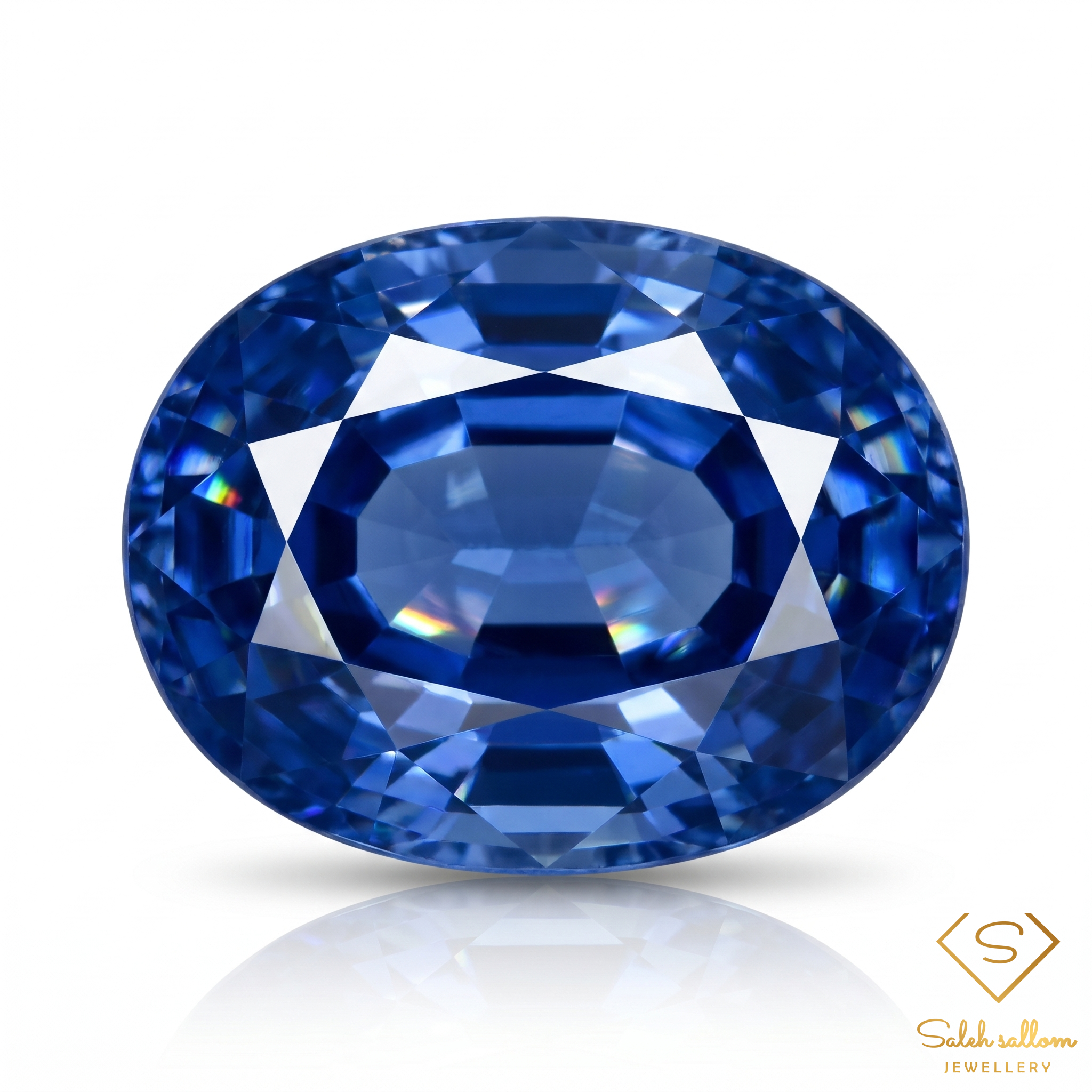 2.09 Ct Natural Untreated Blue Kyanite Oval Gemstone from Nepal Main image