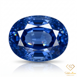 2.09 Ct Natural Untreated Blue Kyanite Oval Gemstone from Nepal