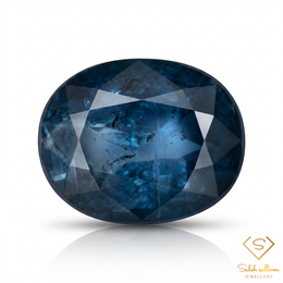 9.00 Ct Natural Untreated Greenish Blue Kyanite Oval Gemstone from Sri Lanka