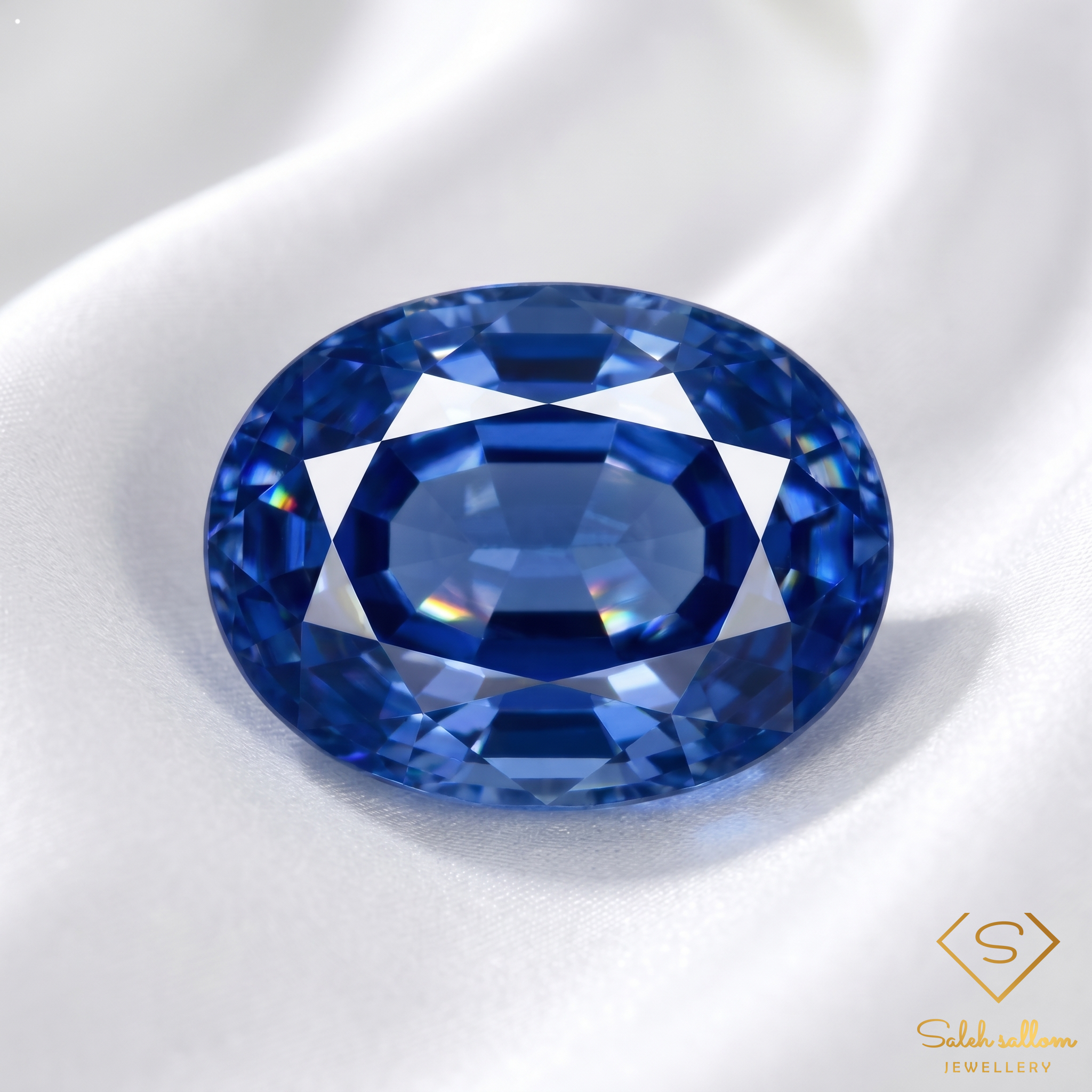 2.09 Ct Natural Untreated Blue Kyanite Oval Gemstone from Nepal Secondary image