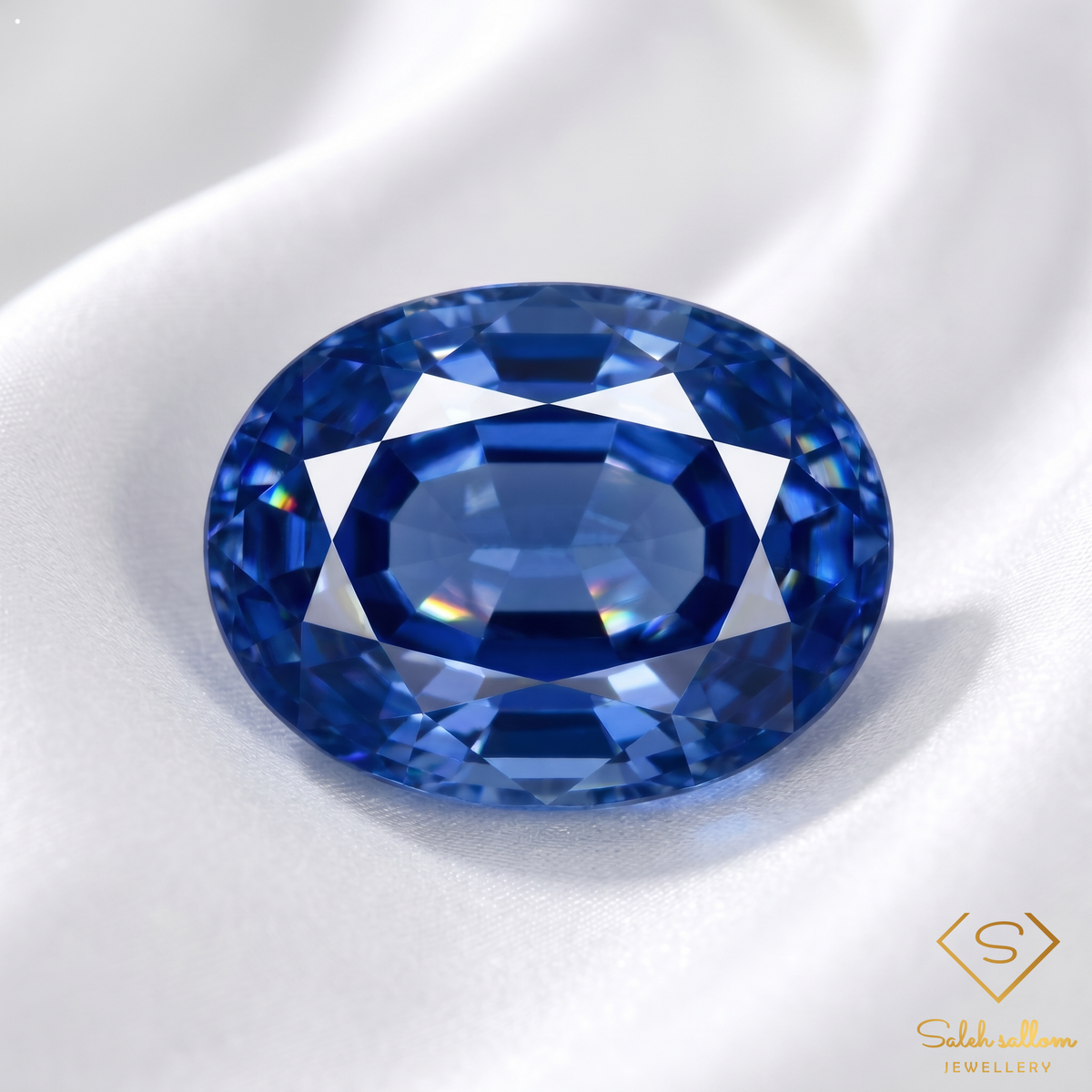 2.09 Ct Natural Untreated Blue Kyanite Oval Gemstone from Nepal