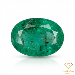 0.93 Ct Natural Emerald Oval Cut Green Gemstone