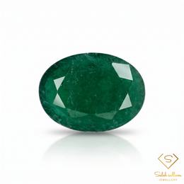 2.36 Ct Natural Emerald Oval Cut Green Gemstone