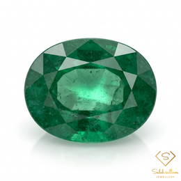 4.54 Ct Natural Emerald Oval Cut Green Gemstone