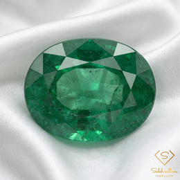 4.54 Ct Natural Emerald Oval Cut Green Gemstone