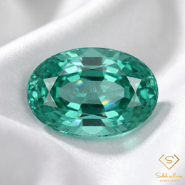 1.00 Ct Natural Emerald Oval Cut Green Gemstone