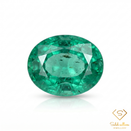 0.47 Ct Natural Emerald Oval Cut Green Gemstone