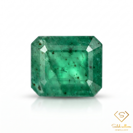 2.32 Ct Natural Emerald Emerald-Cut Green Gemstone