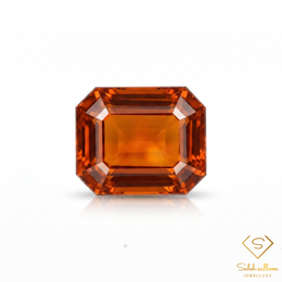 1.46 Ct Natural Spessartite Garnet Emerald Cut Loose Gemstone