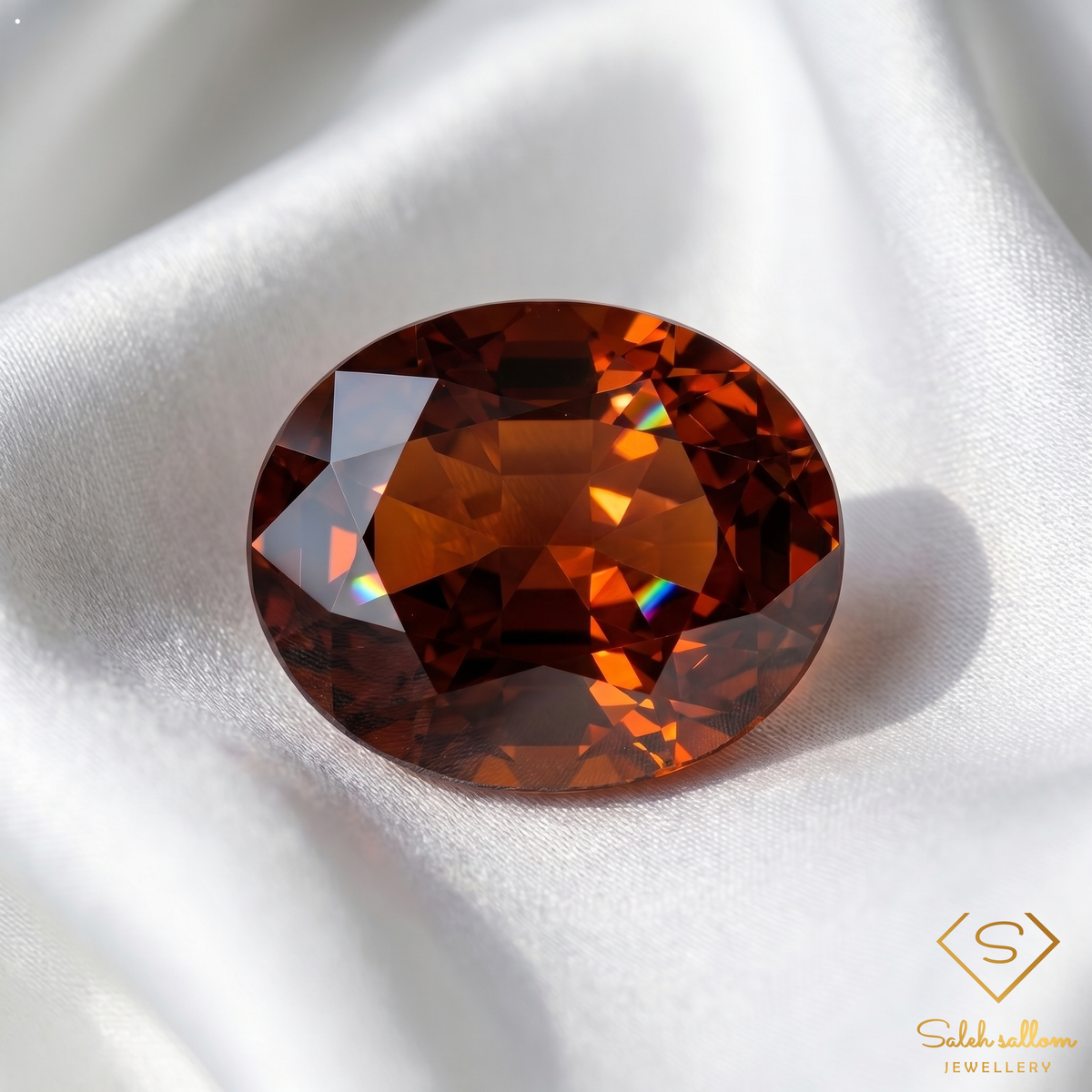 5.03 Ct Natural Spessartite Garnet Oval Cut Loose Gemstone