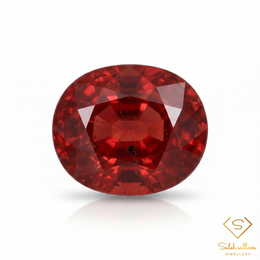 1.50 Ct Natural Orange Spessartite Garnet Oval Cut Gemstone from Nigeria