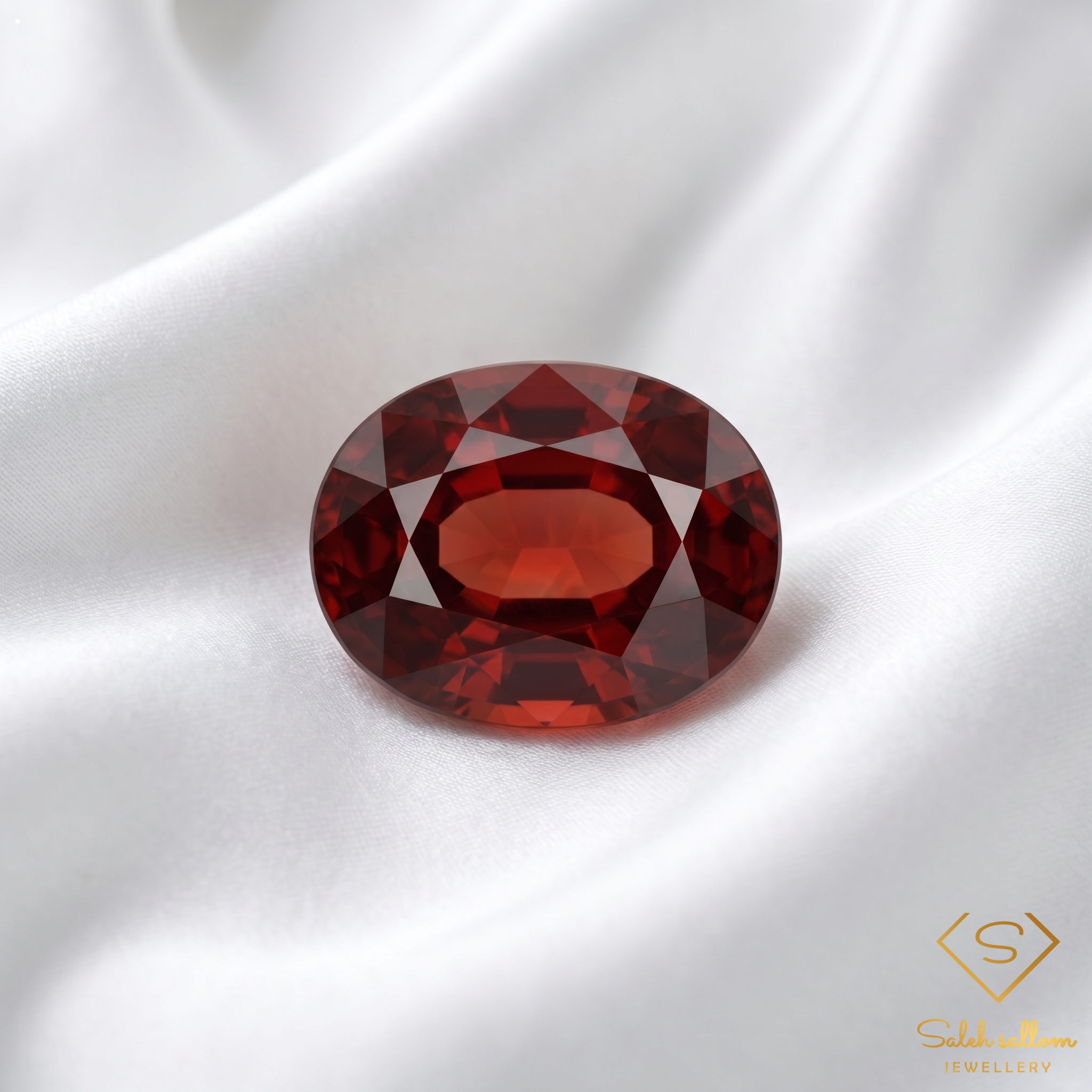 1.14 Ct Natural Orange Spessartite Garnet Oval Cut Gemstone – Africa Secondary image