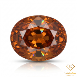 1.97 Ct Natural Greenish Yellow Grossular Garnet Oval Cut Loose Gemstone – Africa