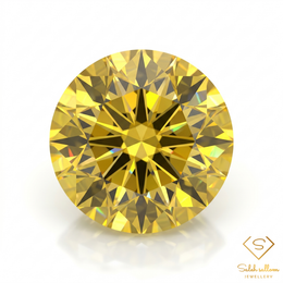 0.62 Ct Natural Greenish Yellow Grossular Garnet Round Cut Loose Gemstone – Mali