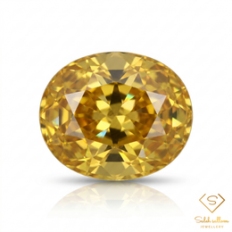 1.98 Ct Natural Greenish Yellow Grossular Garnet Oval Cut Loose Gemstone – Mali