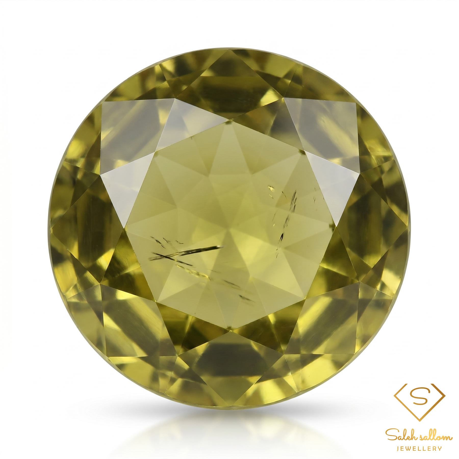 0.72 Ct Natural Yellowish Green Grossular Garnet Oval Cut Loose Gemstone