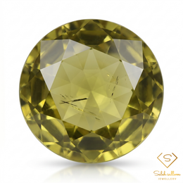 0.72 Ct Natural Yellowish Green Grossular Garnet Oval Cut Loose Gemstone
