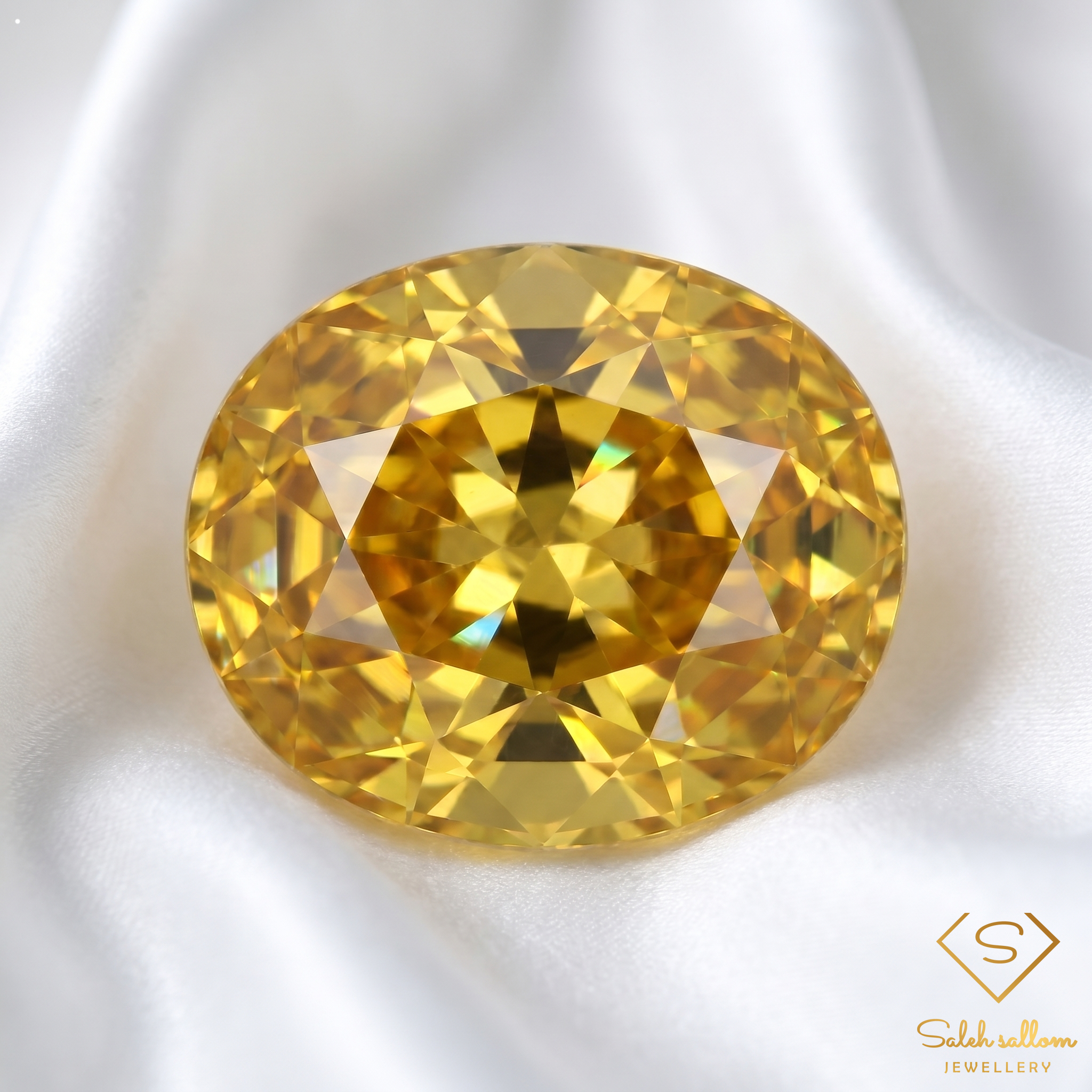1.98 Ct Natural Greenish Yellow Grossular Garnet Oval Cut Loose Gemstone – Mali Secondary image