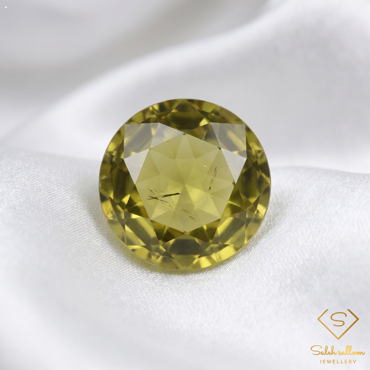 0.72 Ct Natural Yellowish Green Grossular Garnet Oval Cut Loose Gemstone