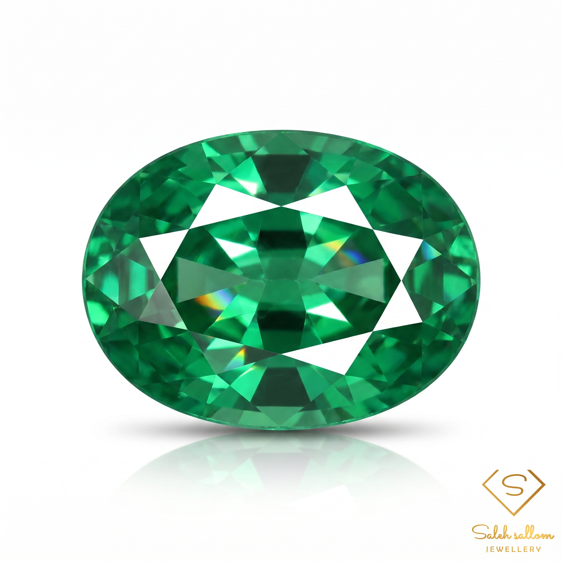 0.33 Ct Natural Vivid Green Tsavorite Garnet Oval Cut Loose Gemstone Tanzania